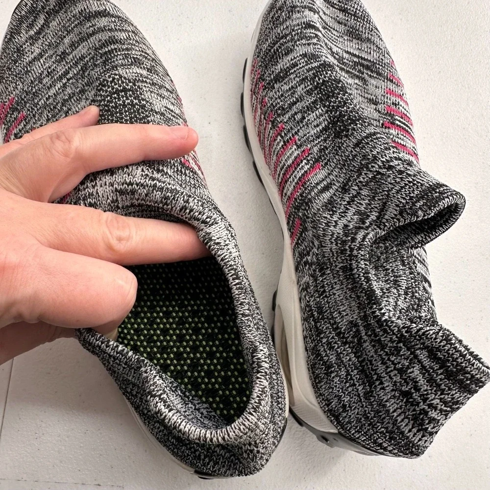 Breathable Slip-On Running Shoes Walking Air Cushion Sneakers Comfort‎ 38 or 7.5